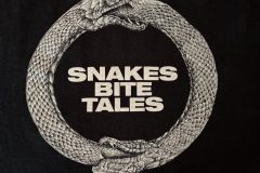 Snakes Bite Tales t-shirt back print