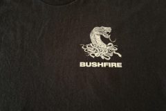 Snakes Bite Tales t-shirt front print