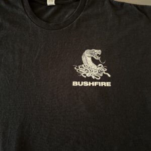 Snakes Bite Tales t-shirt front print
